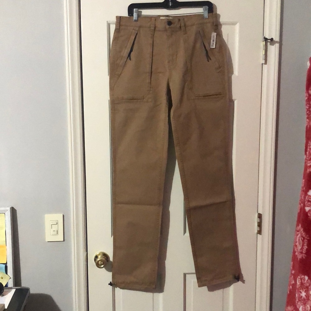 NWT Goodthreads Khaki Denim Straight Leg Pants